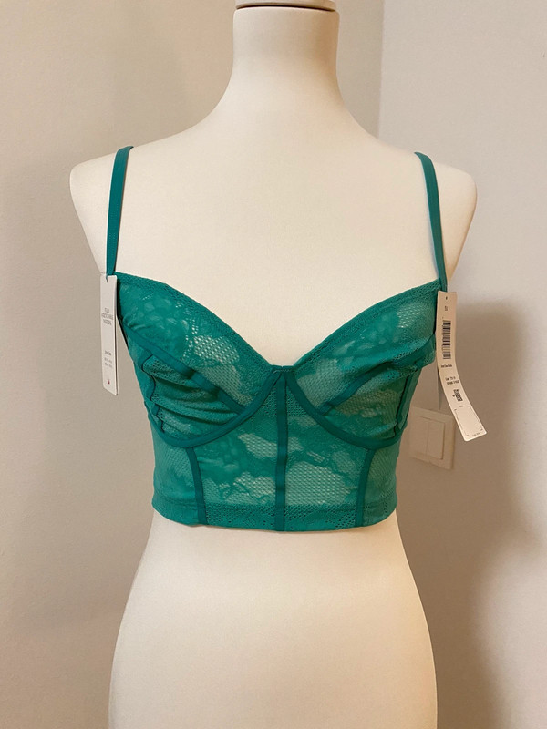 Triumph Bustier Oberteil mit transparentem Lace und elastischen Details