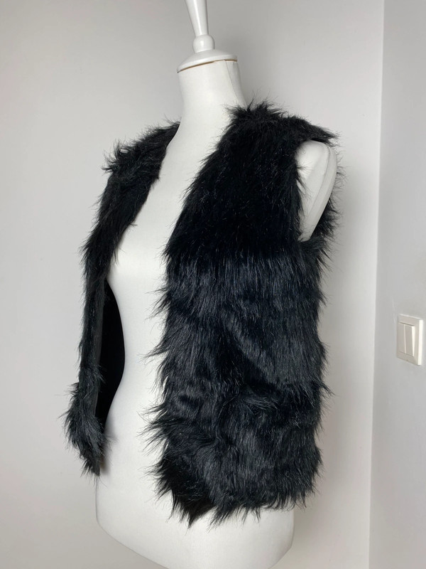 Vintage Y2K Kunstfell Weste von Vintage Dressing