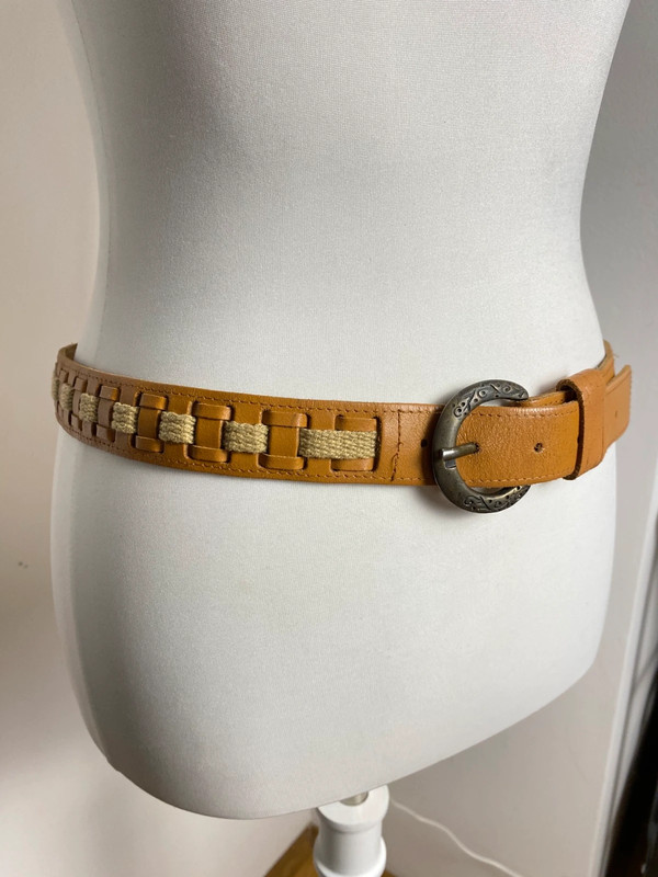 Vintage Love Leder Gürtel im Western Stil mit verstellbarer Länge