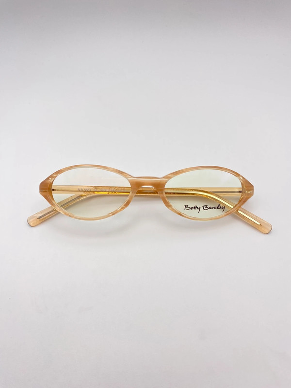 Vintage Betty Barclay Brillengestell rund mit Demogläsern