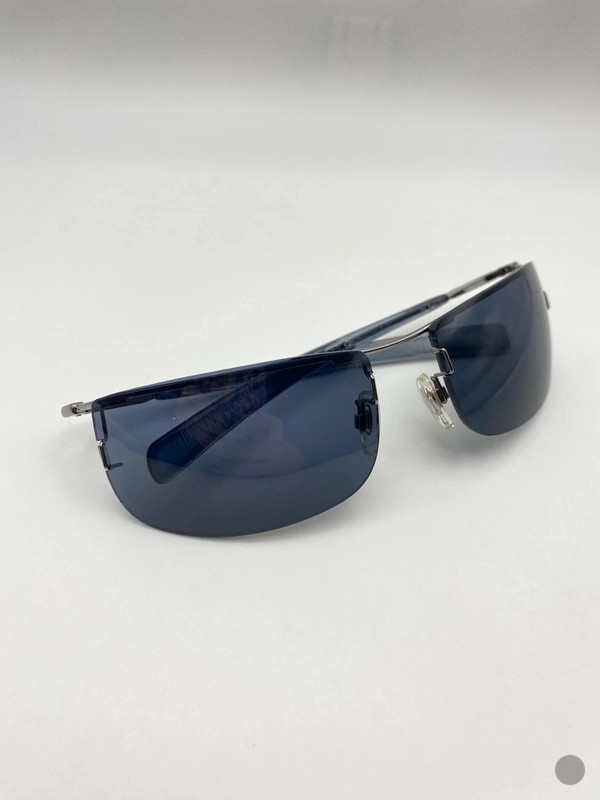 Vintage Aigle Sportsonnenbrille mit rahmenlosem Design