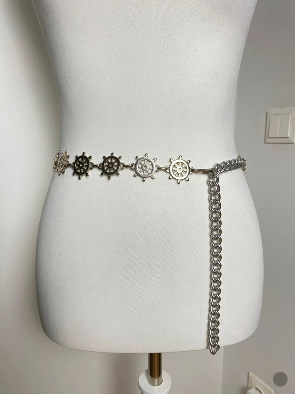 Vintage Style Kettengürtel mit Schiffsschiff-Design von Vintage Love
