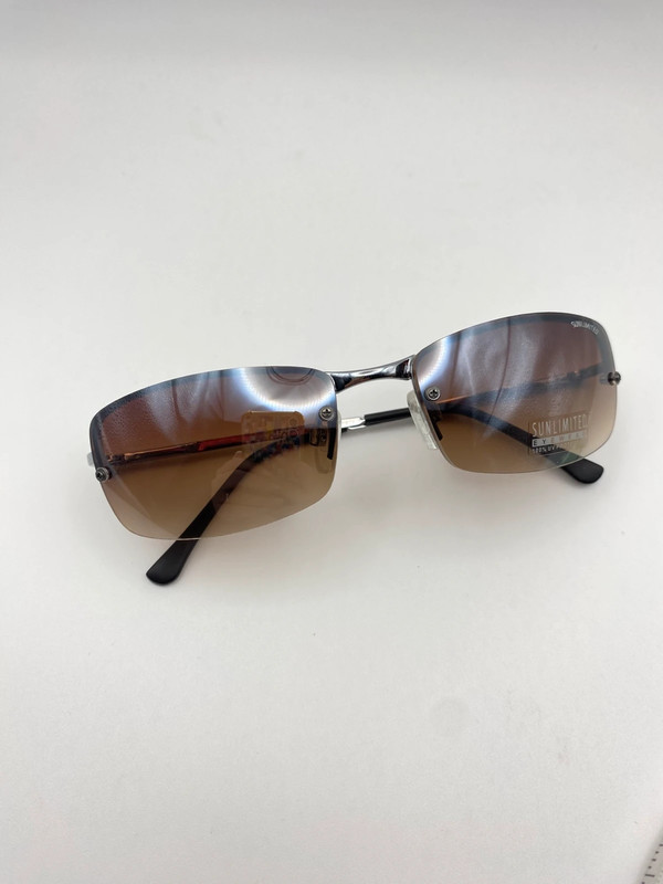 Vintage randlose Sonnenbrille unisex 00er 90er Sun Limited Marke