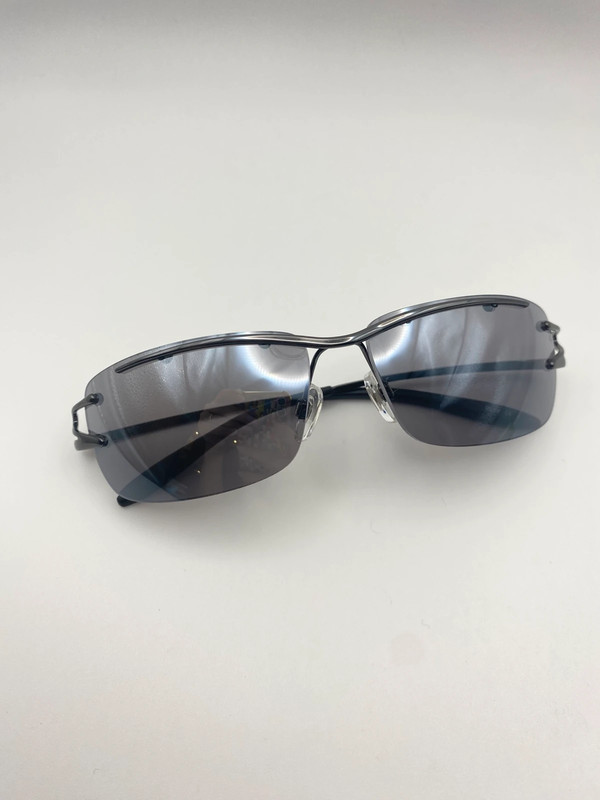 Vintage Unisex randlose Sonnenbrille 2000er 1990er Stil Sonnenbrille