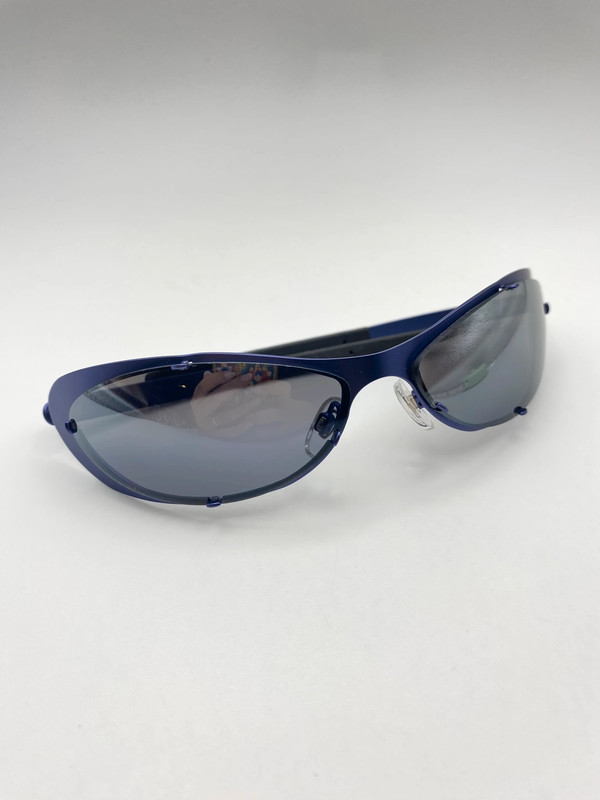 Vintage Y2K Sonnenbrille 2000er 90er Sportbrille