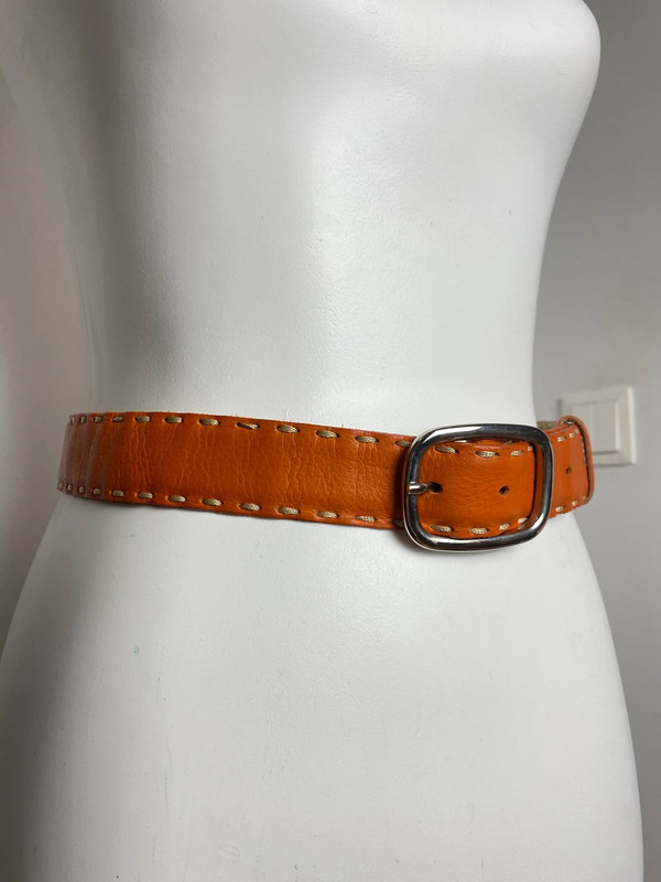 Vintage-Leder Gürtel mit Western-Design von Abro