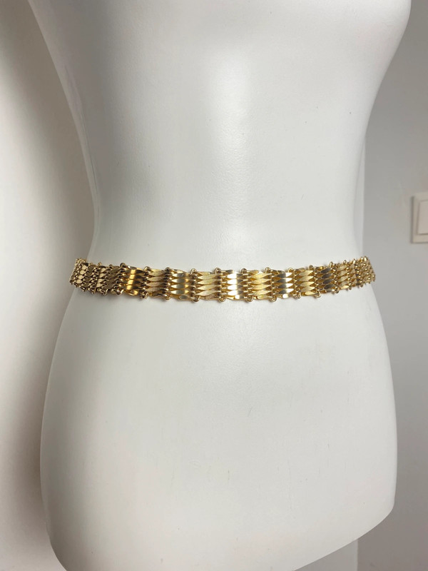 Vintage Y2K Stil Gürtel aus Metall mit Kettengliedern von Vintage Love