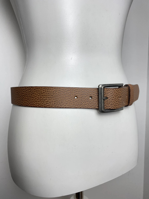 Herren Ledergürtel Braun casual